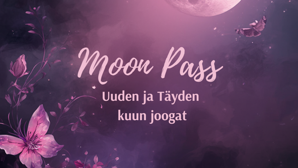 Product image of  🌙 Moon Pass – Uuden ja täyden kuun livejoogat