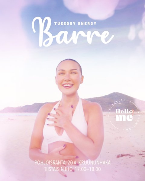 Product image of  Tuesday energy - Barre puolikas sarja 10rt 60min