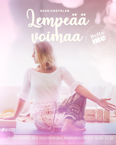 Product image of  Lempeää voimaa - Kehonhuolto & Pilates puolikas sarja 10krt