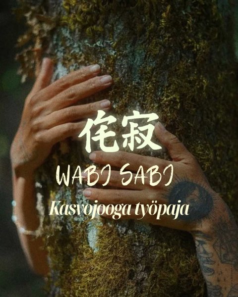 Product image of  Tallenne: Wabi Sabi -Kasvojoogatyöpaja