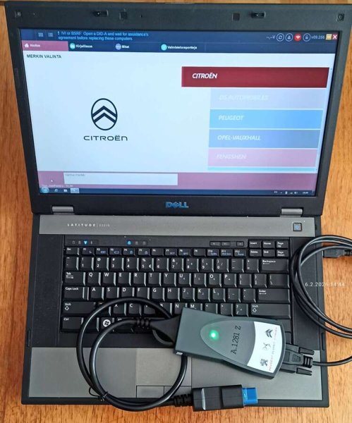 Product image of  PSA Diagbox 2026 diagnostiikkasetti