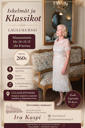 Product image of  Iskelmät ja Klassikot laulukurssi SYKSY 2026