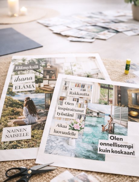 Product image of  UNELMIEN SUUNTA – Unelmakartta-workshop | 23.8.2026