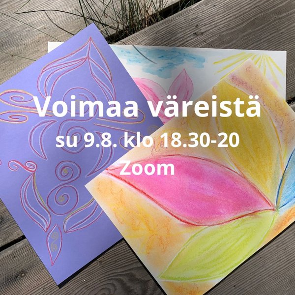 Product image of  Voimaa väreistä, Zoom, su 9.8.