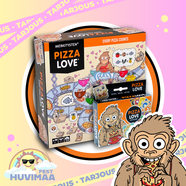 Product image of  Pizza Love® -lautapelibundle HUVIMAA FEST -TARJOUS