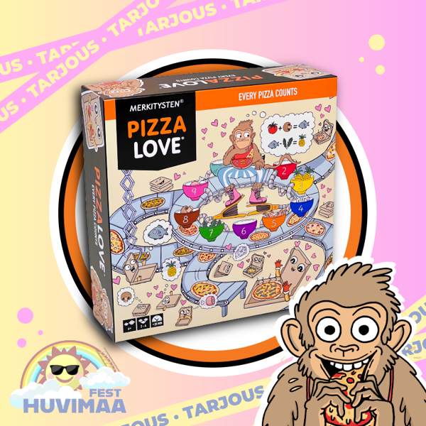 Product image of  Pizza Love® -lautapeli HUVIMAA FEST -TARJOUS