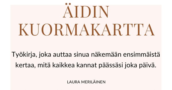 Product image of  Äidin kuormakartta