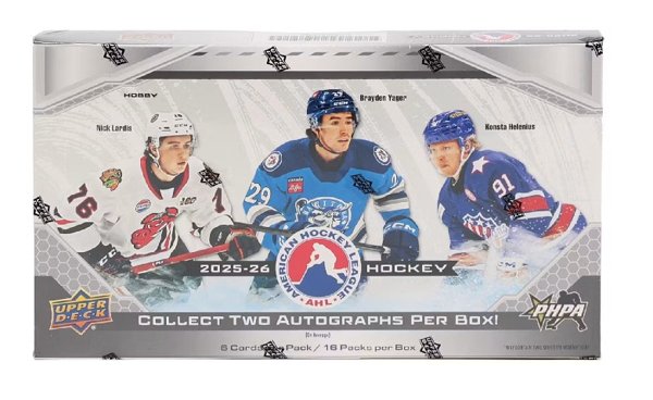 Product image of 2025-26 Upper Deck AHL Hockey Hobby Box