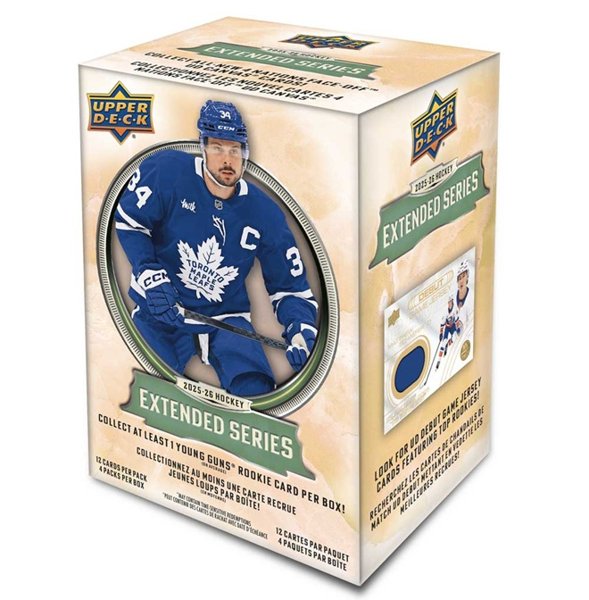 Product image of 2025-26 Upper Deck Extended Series Hockey Blaster Box