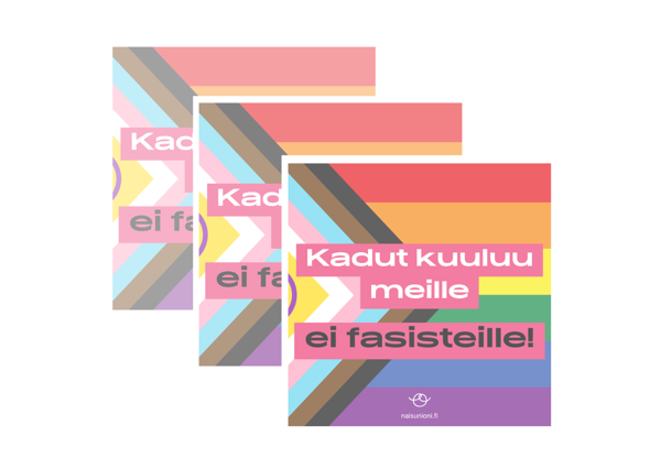 Product image of  Kadut kuuluu meille PRIDE-NIPPU