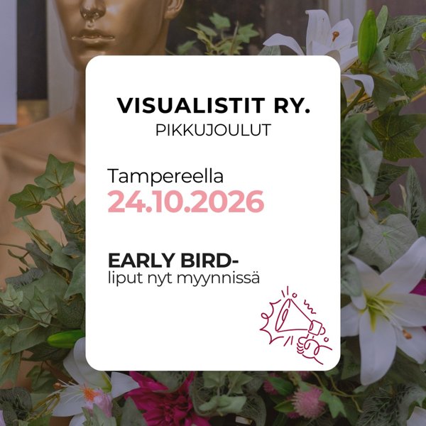 Product image of  Visualistit Ry Pikkujoulut 24.10.2026