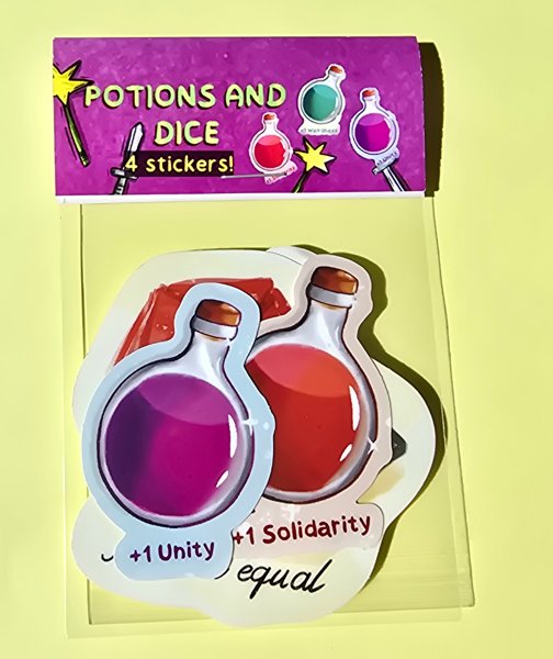 Product image of  Potions and dice -tarrapaketti
