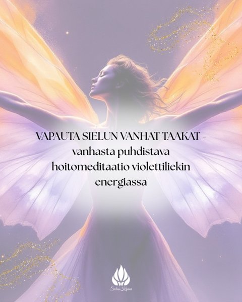 Product image of Vapauta sielusi vanhat taakat -hoitomeditaatio