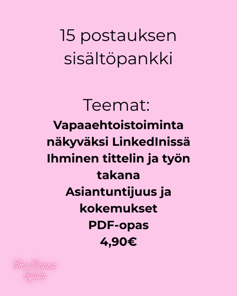Product image of  15 postausideaa (harrastustoiminta & brändäys)