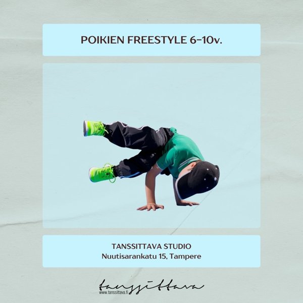 Product image of  Poikien freestyle 6-10v.