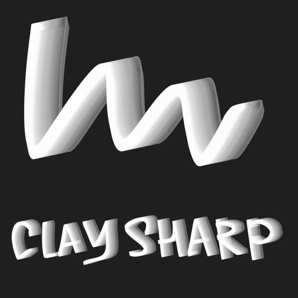 Product image of  # Procreate 3D clay sharp - brush