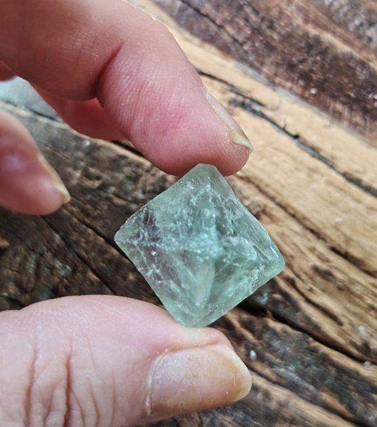 Product image of  Fluoriittioktaedri, pieni vihreä