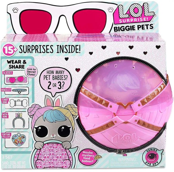 Product image of  L.O.L. Biggie Pet Hop Hop Bunny