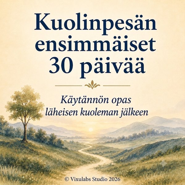 Product image of  Kuolinpesän ensimmäiset 30 päivää