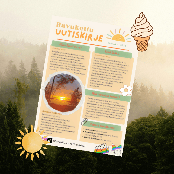 Product image of  Uutiskirje Kesä 2026 - Ei-jäsenille