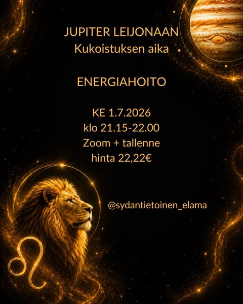 Product image of  JUPITER LEIJONAAN - KUKOISTUKSEN AIKA