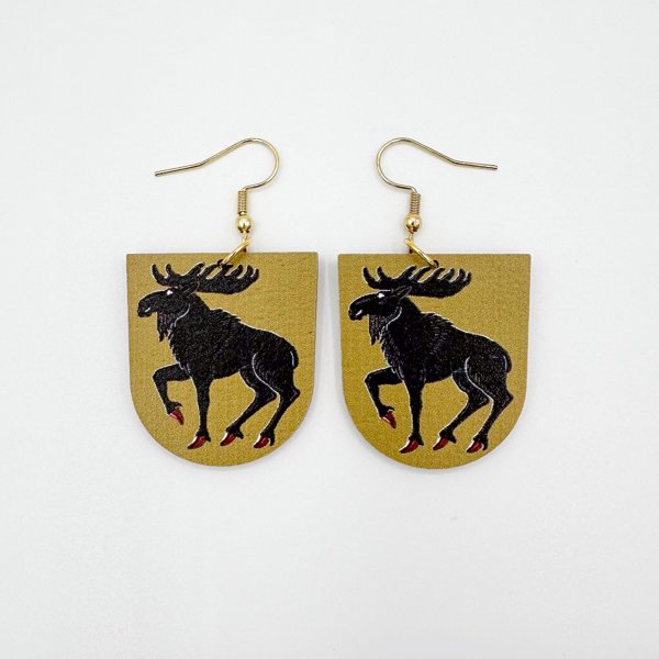 Product image of  ENNAKKOMYYNTI: Hirvensalmi vaakunakorvakorut