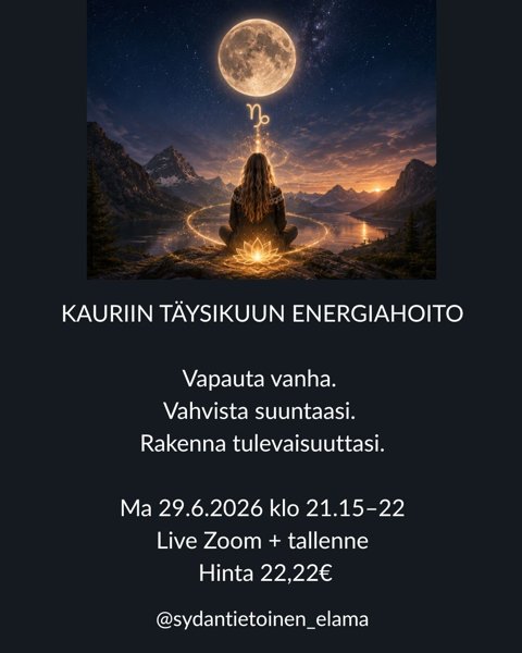 Product image of  KAURIIN TÄYSIKUUN ENERGIAHOITO