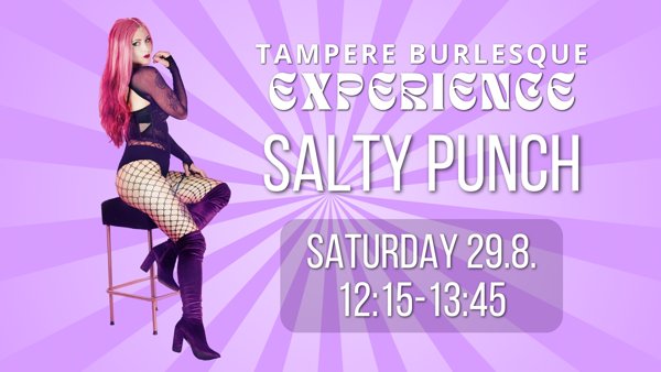 Product image of  TBE26 - Rock'n'roll Burlesque with Salty Punch, LA 29.8.
