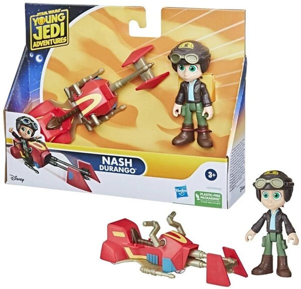 Product image of Star Wars The Young Jedi Figure and vehicle Nash Durango