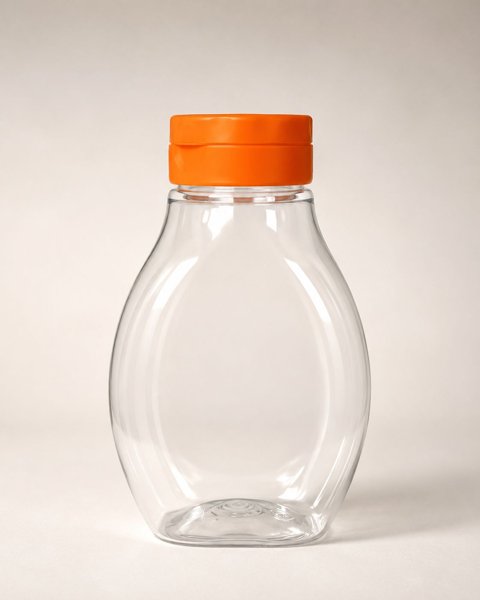 Product image of  250 ml PET-puristepullo ja kansi 350 g hunajalle 100 kpl