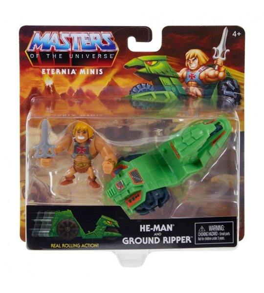 Product image of Masters of the Universe: Eternia Minis He-Man & Ground Ripper