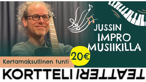 Product image of  Jussin impro musiikilla ti 18:00-19:30