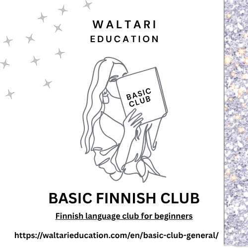 Product image of BASIC FINNISH Club (A1)- Self Study, Lessons 1-39 + Cerftificate