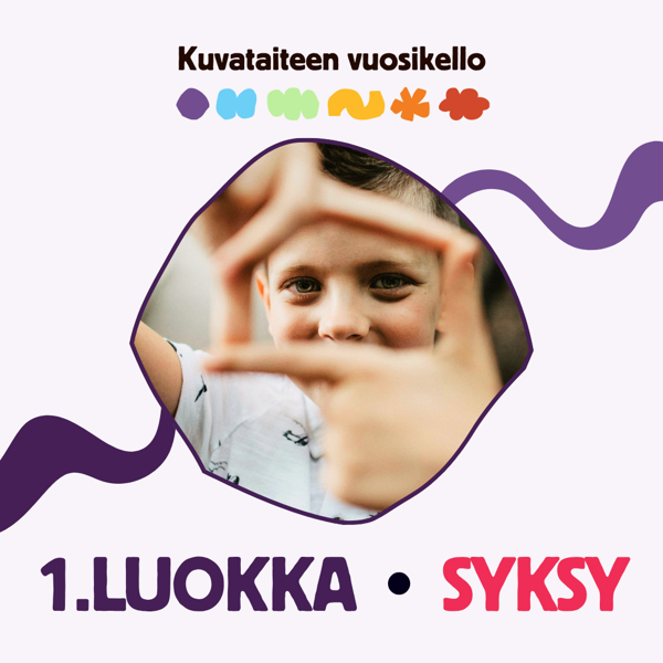 Product image of  1. luokka / SYKSY / Kuvataiteen vuosikello