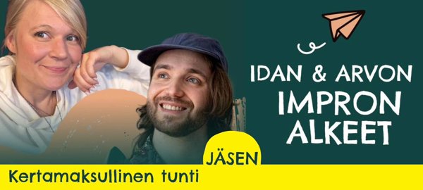 Product image of  JÄSENILLE Idan ja Arvon impron alkeet ma 18:30-20:00