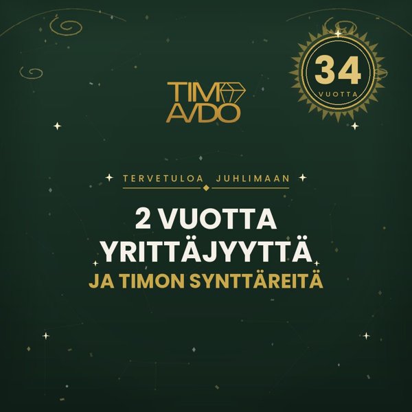 Product image of TIMO AVDO 34v 🎉 WE CONNECT - WE CELEBRATE 🔥