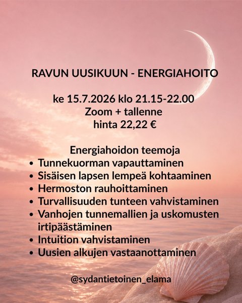 Product image of  RAVUN UUSIKUUN - ENERGIAHOITO