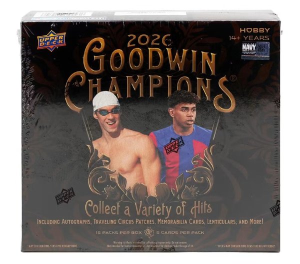 Product image of 2026 Upper Deck Goodwin Champions Hobby Box