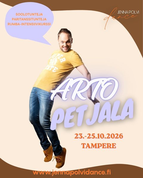 Product image of  RUMBA-INTENSIIVIKURSSI EARLY BIRD - Arto Petjala 23.-25.10.2026