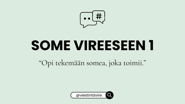 Product image of  Some vireeseen - Päivä 1