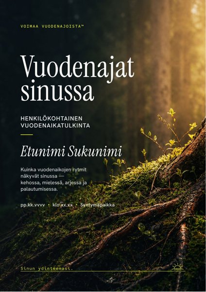 Product image of Vuodenajat sinussa – henkilökohtainen vuodenaikatulkinta