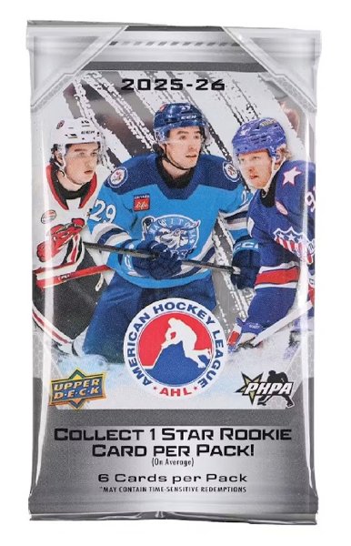 Product image of 2025-26 Upper Deck AHL Hockey Hobby Pack