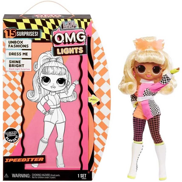 Product image of  L.O.L. Surprise OMG Doll Lights Series Speedster