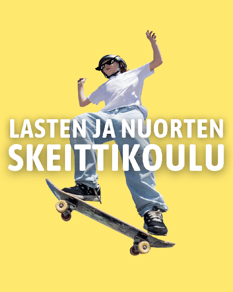 Product image of  Skeittikoulu lapsille ja nuorille, Eläintarha la 22.8.