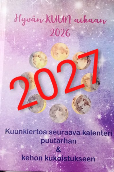 Product image of  2027 kalenteri Hyvän kuun aikaan