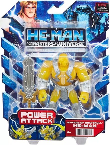 Product image of  Masters of the Universe Power Attack He-Man Powers of Grayskull