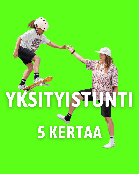 Product image of  Skeittikoulu, yksityistunti 5kpl
