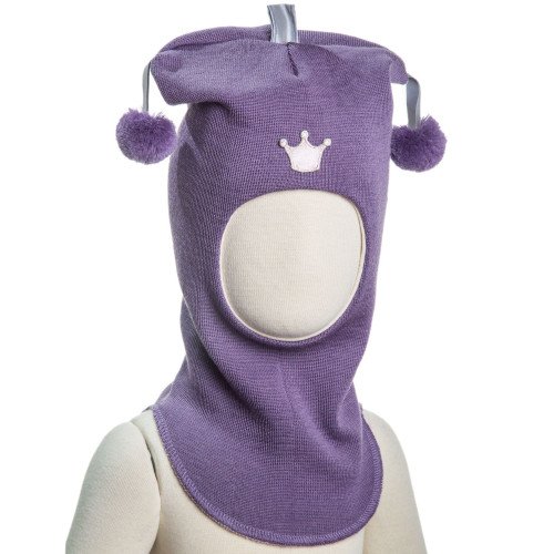 Product image of  Kivat Kruunu jokerikypärä, wo, lila Joker hood, crown, KOKO 0