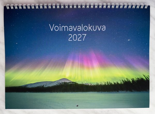 Product image of  Seinäkalenteri Voimavalokuva 2027