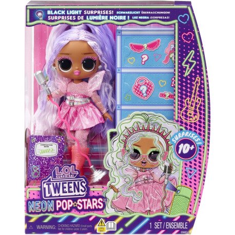 Product image of  L.O.L. Tweens Neon Pop Stars Kitty K